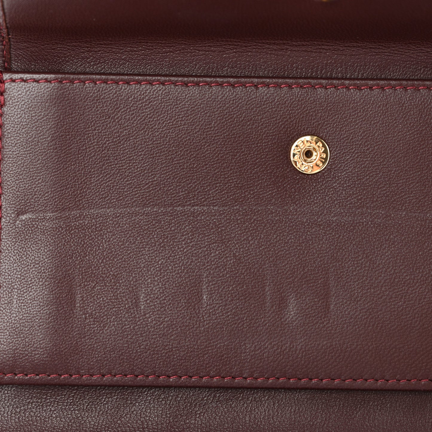 Lambskin Quilted Large Flap Wallet Black