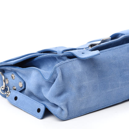 Proenza Schouler Suede Tiny PS1 Satchel Slate Blue 6 of 11