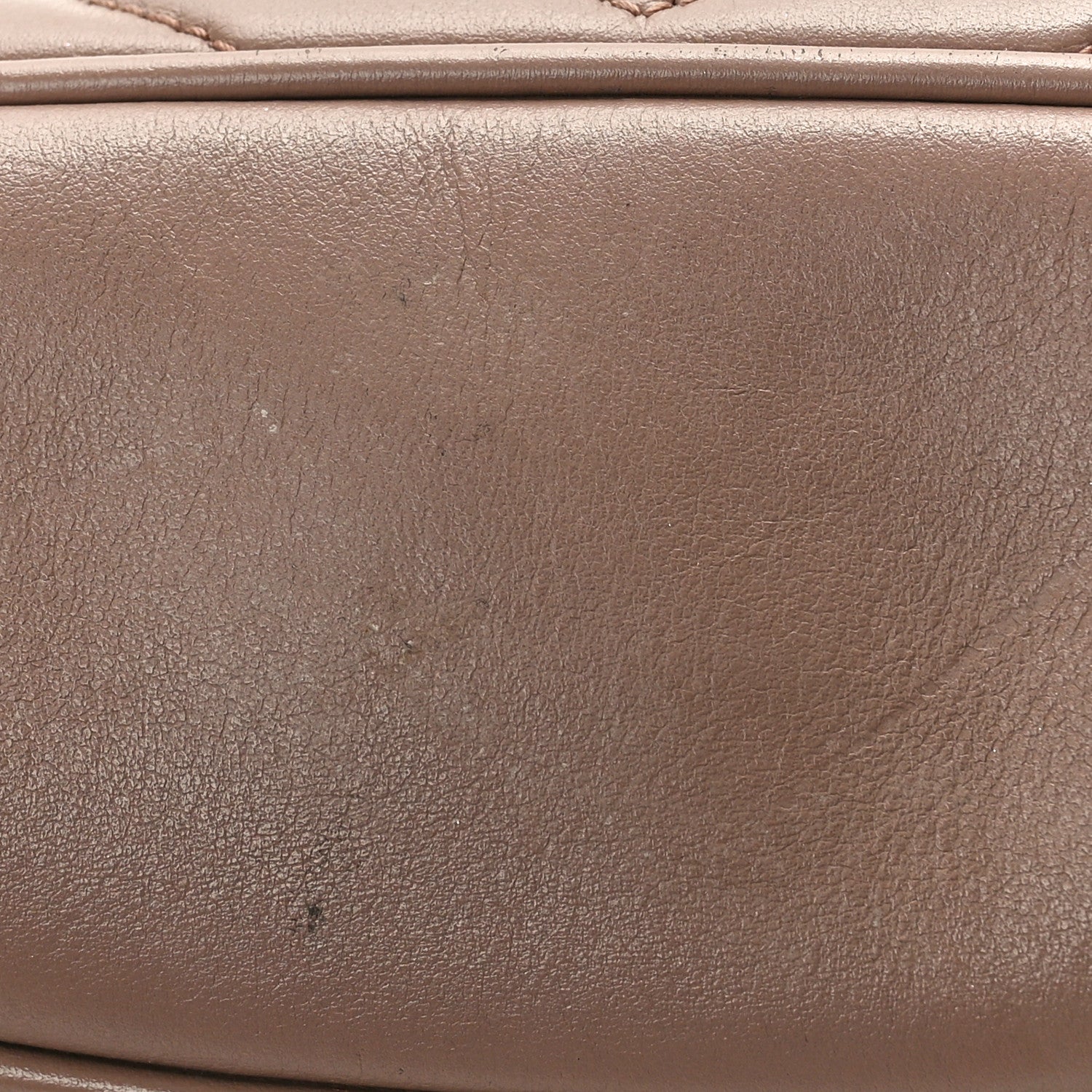Gucci Calfskin Matelasse Small GG Marmont Shoulder Bag Porcelain Rose 11 of 15