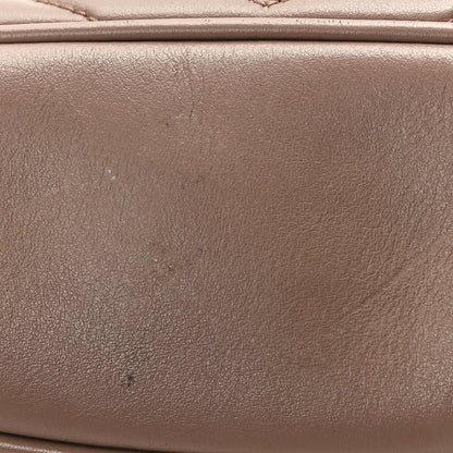 Gucci Calfskin Matelasse Small GG Marmont Shoulder Bag Porcelain Rose 11 of 15