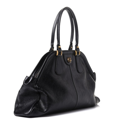Gucci Calfskin Large Re(Belle) Top Handle Bag Black 3 of 13