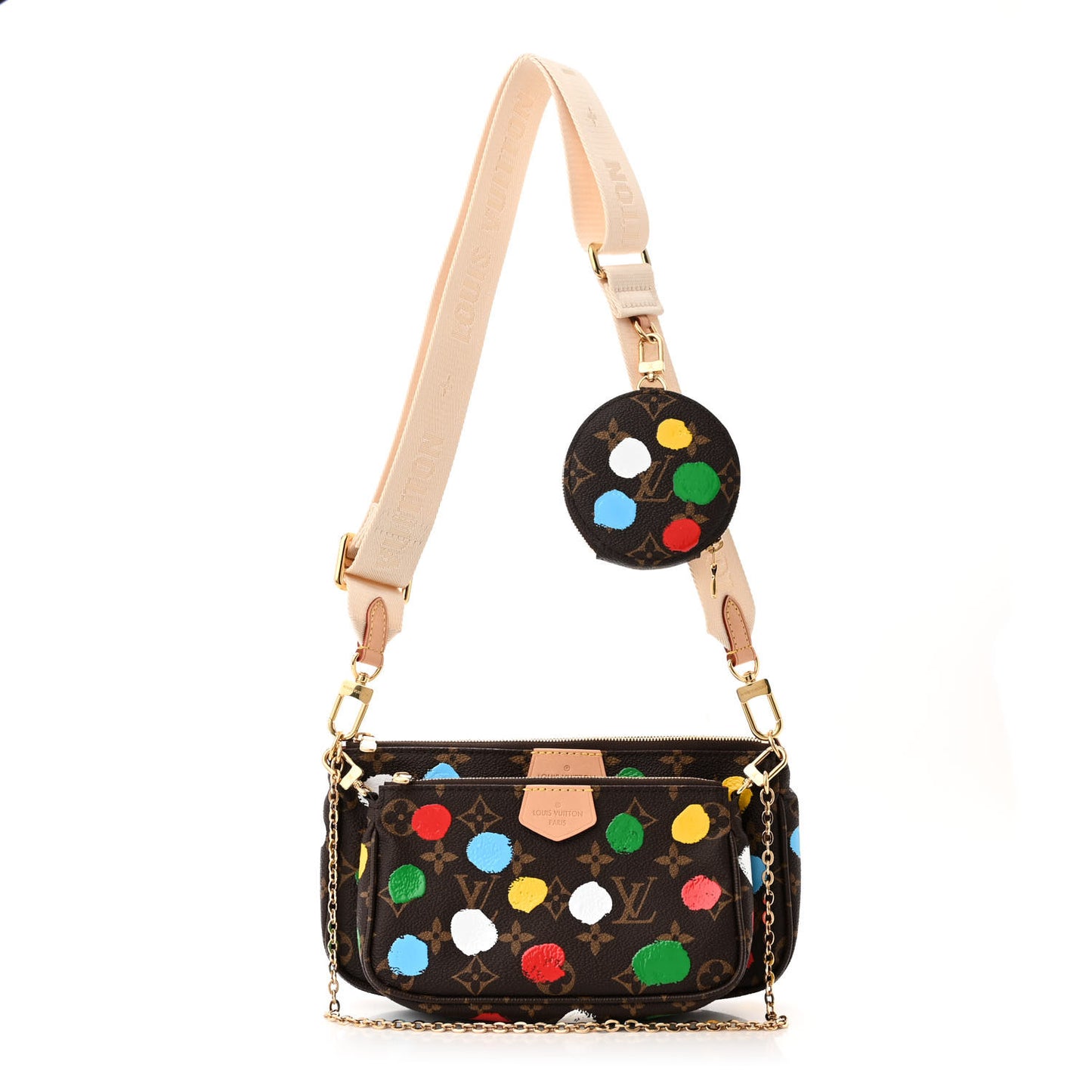 LOUIS VUITTON LV X YK Monogram Multi Pochette Accessories