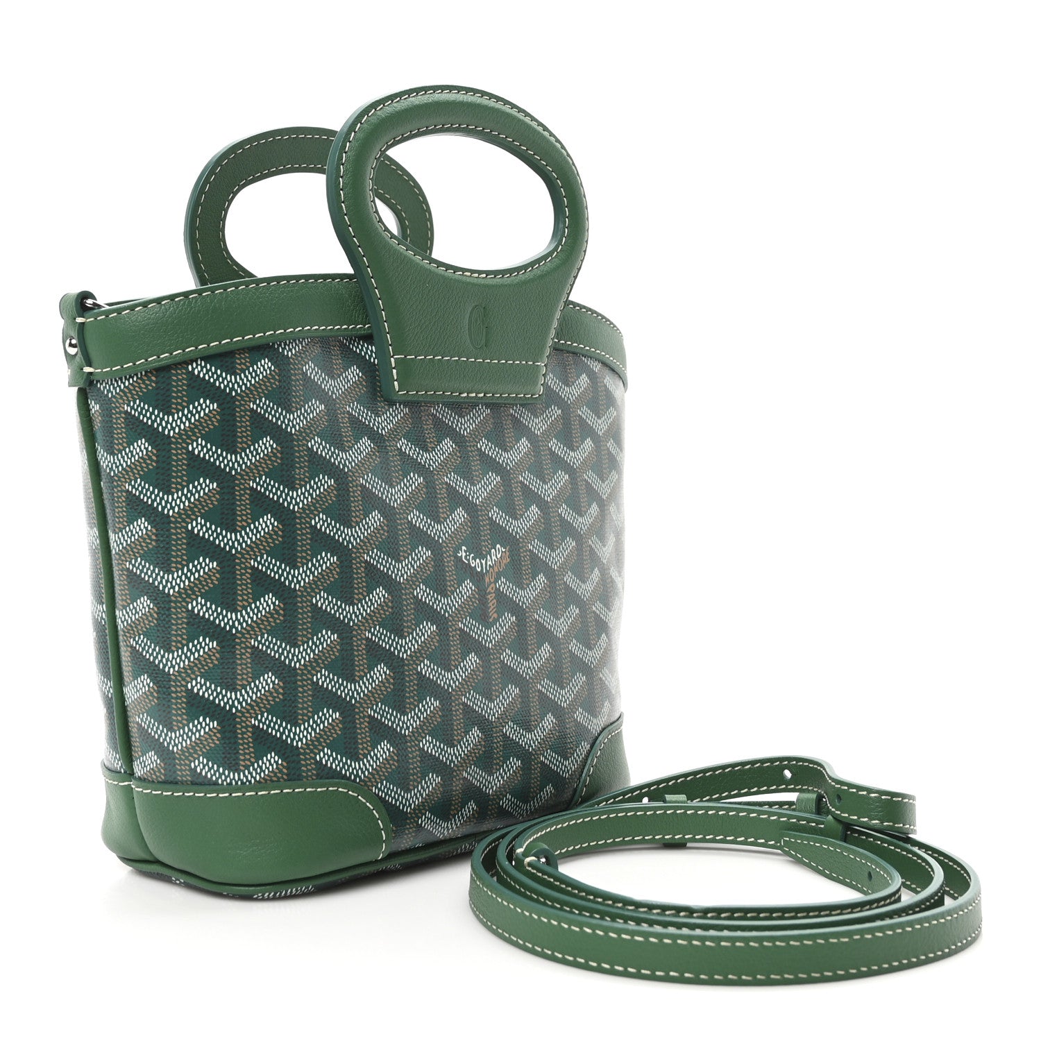 Goyard Goyardine Beluga Mini Green 3 of 10