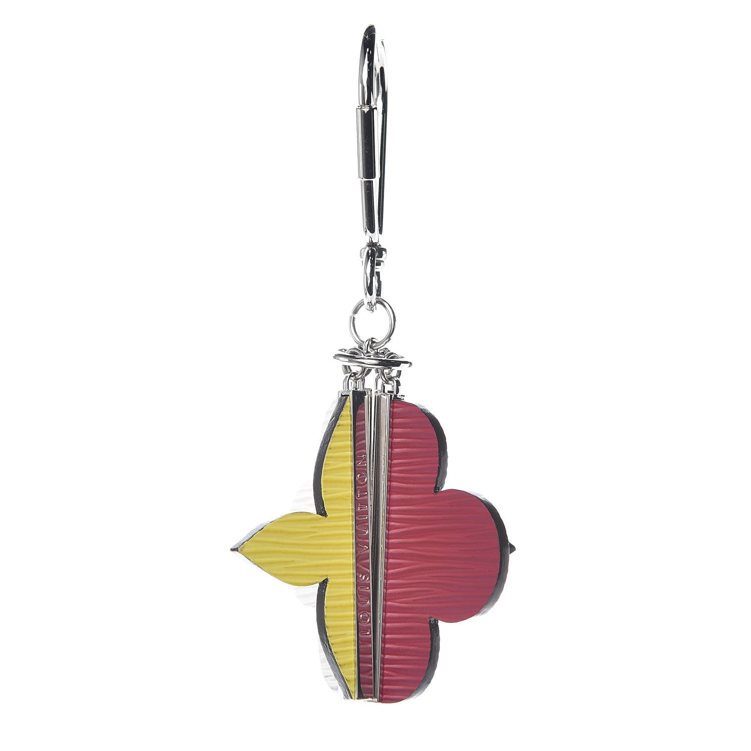 Louis Vuitton Wily Epi Bag Charm Key Holder Fuchsia 4 of 7
