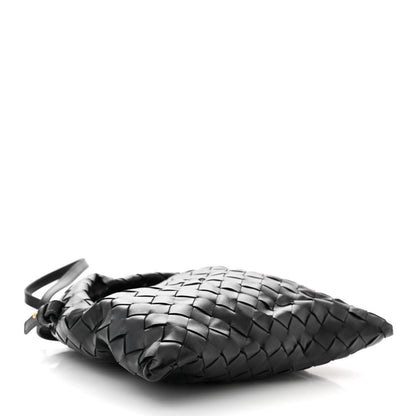 Bottega Veneta Calfskin Intrecciato Mini Hop Black 4 of 11