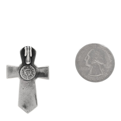 Chrome Hearts Sterling Silver Vulcan Cross Pendant 2 of 3