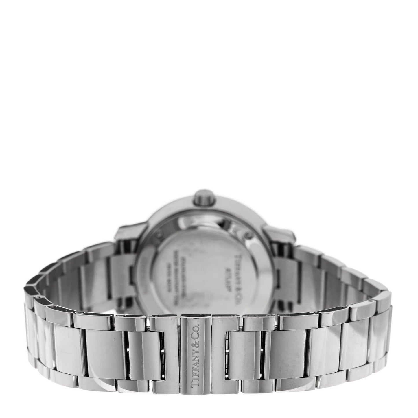 Stainless Steel Diamond Bezel 31mm Atlas 2-Hand Quartz Watch Blue Azure