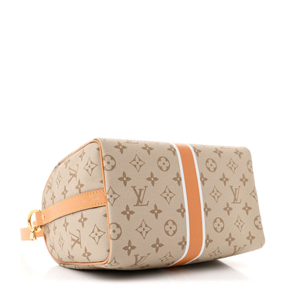 Louis Vuitton Monopaname Speedy Bandouliere 25 Beige Ocher 4 of 9