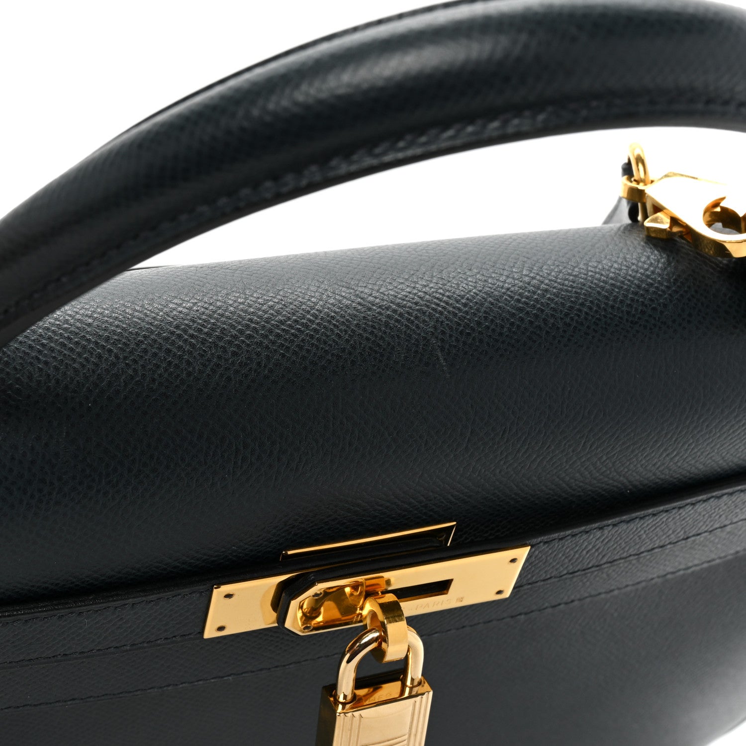Hermes Courchevel Kelly Sellier 32 Bleu Indigo 12 of 18