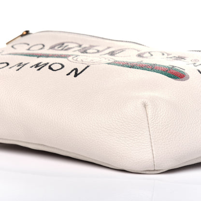 Gucci Grained Calfskin Coco Capitan Logo Belt Bag White 7 of 11
