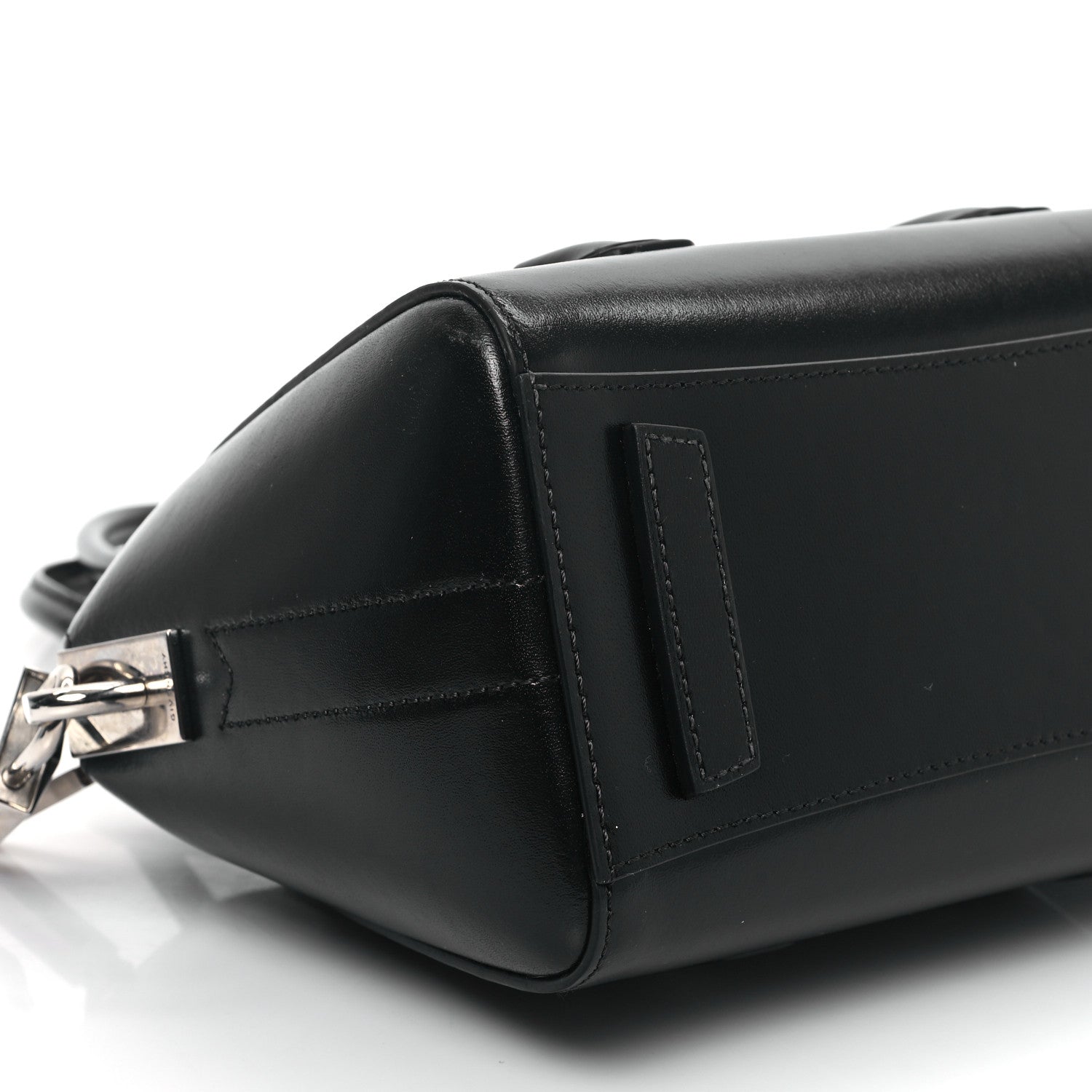 Givenchy Box Calfskin Mini Lock Antigona Shoulder Bag Black 8 of 11