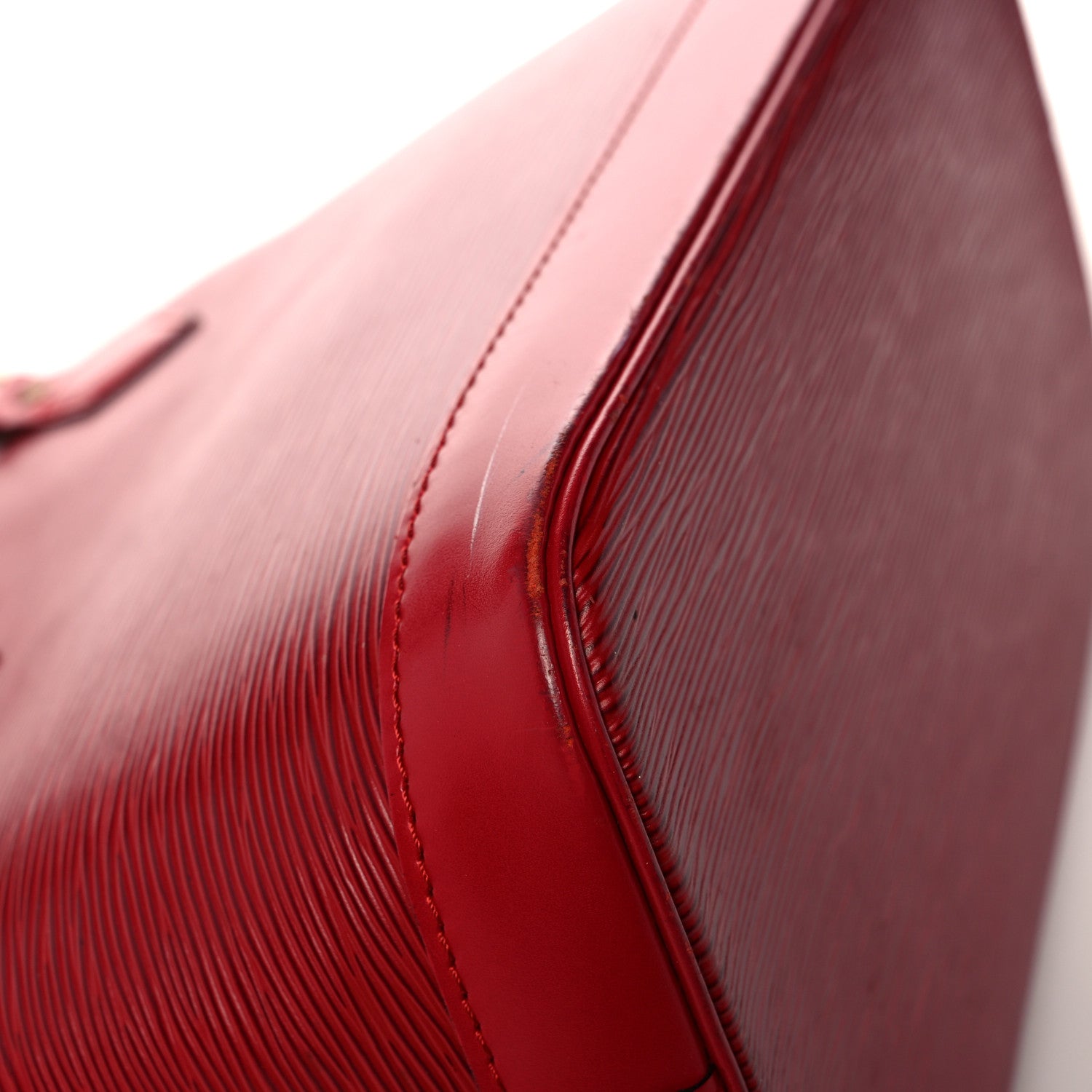 Louis Vuitton Epi Alma PM Castillan Red 9 of 23