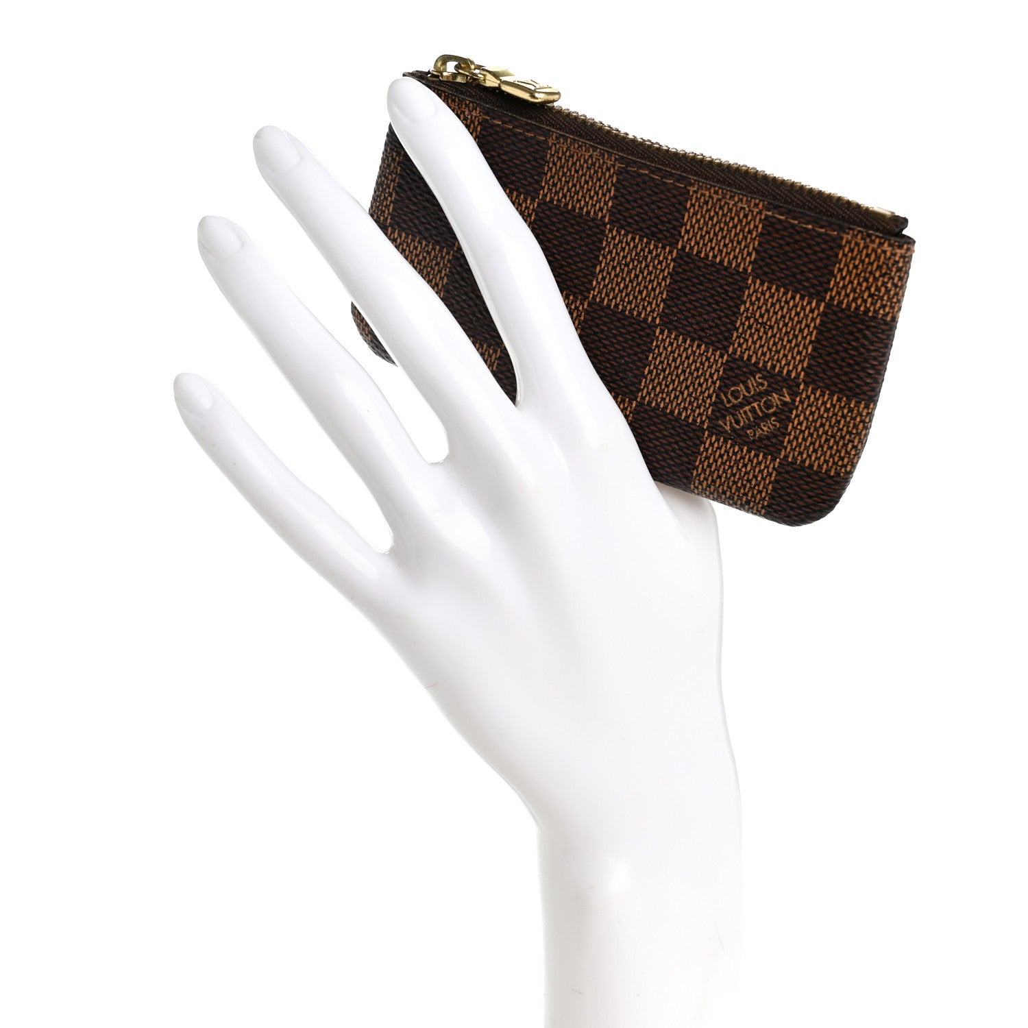 Louis Vuitton Damier Ebene Key Pouch 2 of 7