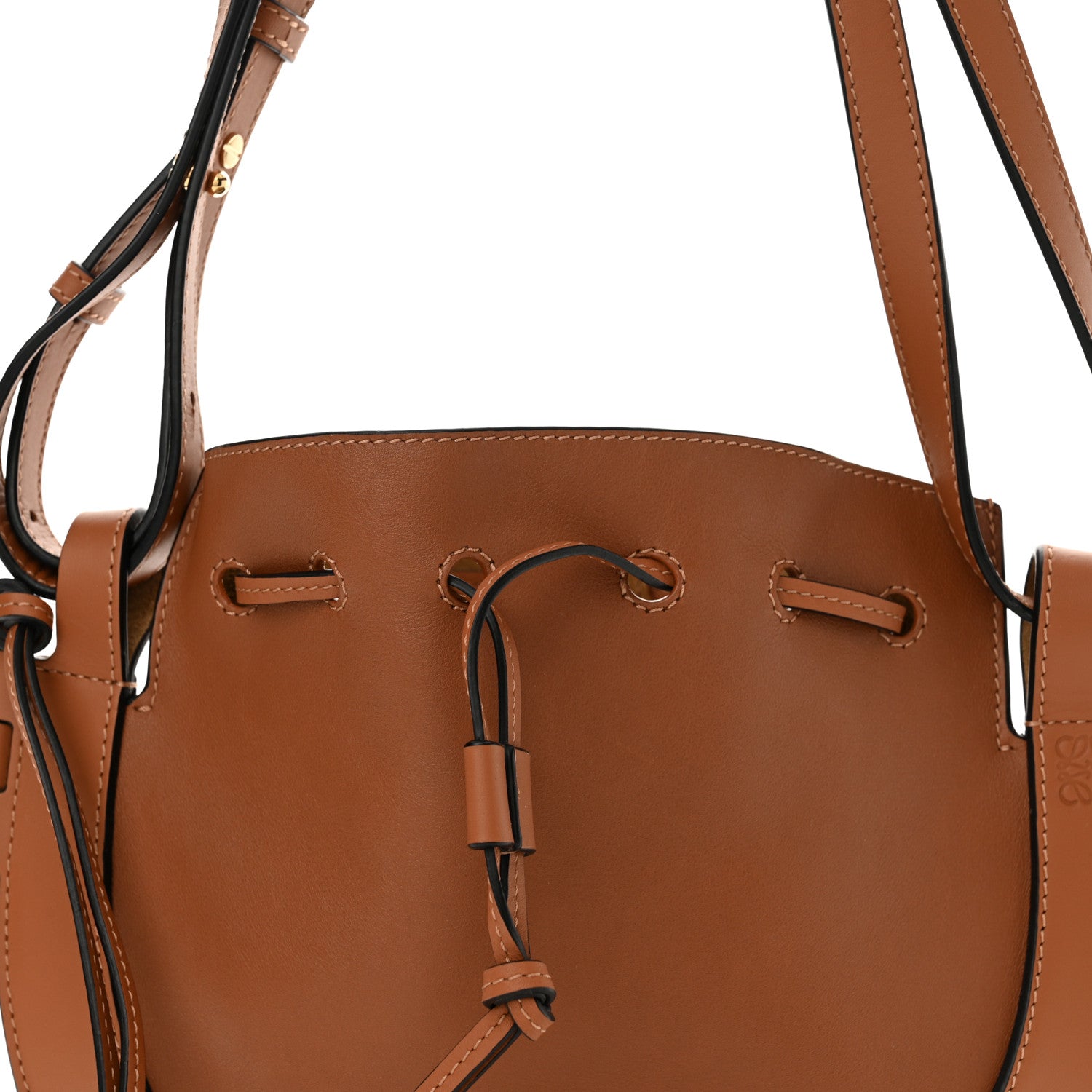 Loewe Nappa Horseshoe Bag Tan 7 of 9