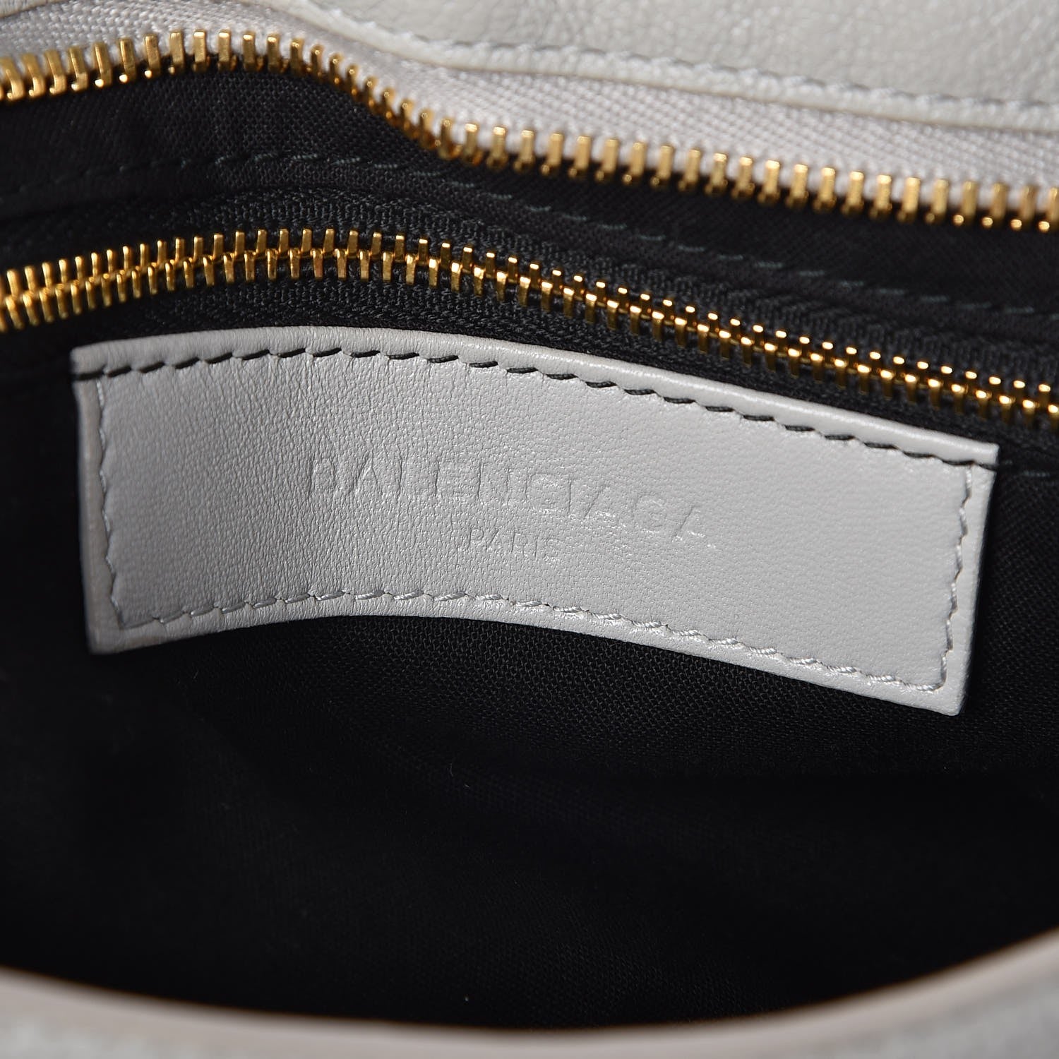 Balenciaga Chevre Gold Metallic Edge Hardware City Gris Glace 6 of 7