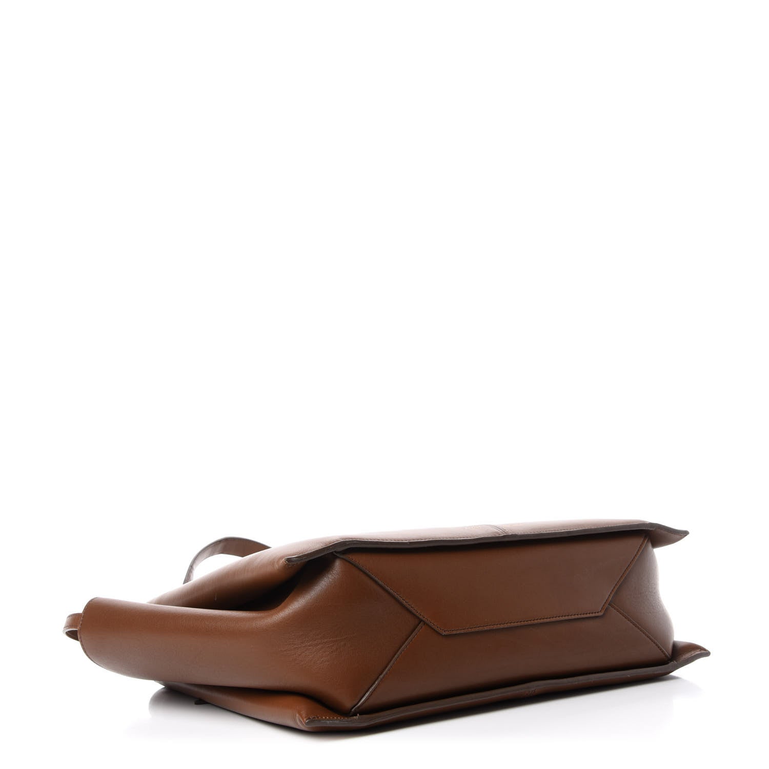 Celine Calfskin Medium Tri-Fold Bag Havana 4 of 9