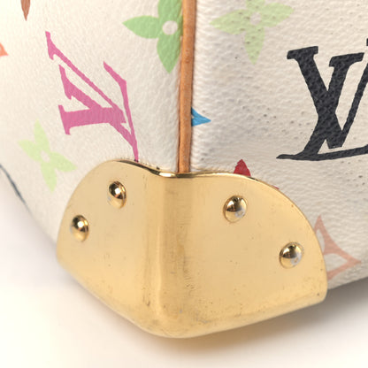 Louis Vuitton Monogram Multicolor Speedy 30 White 8 of 15