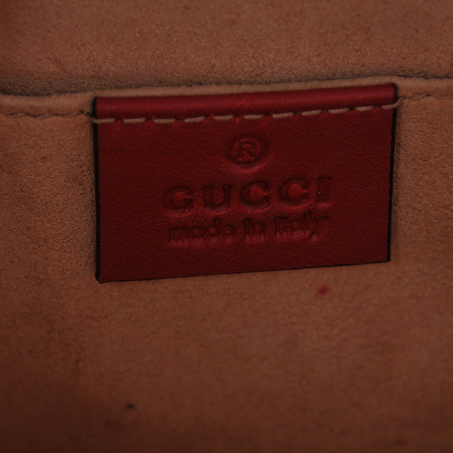 Gucci GG Supreme Monogram Moon Calfskin Small Padlock Shoulder Bag Beige Blue Hibiscus Red Mystic White 6 of 6