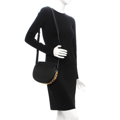 Givenchy Bullhide Mini Infinity Saddle Bag Black 2 of 7