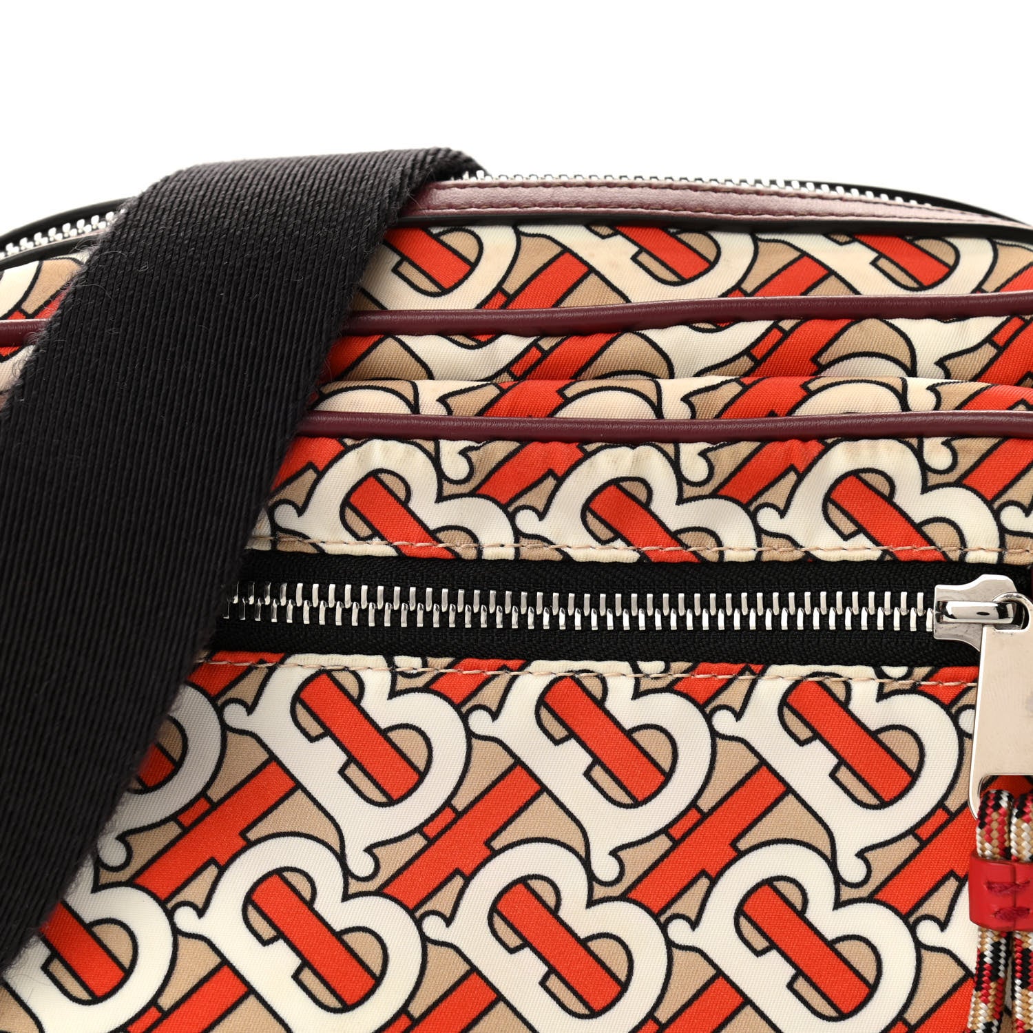 Burberry Nylon Monogram Small Camera Bag Vermillion 7 of 10