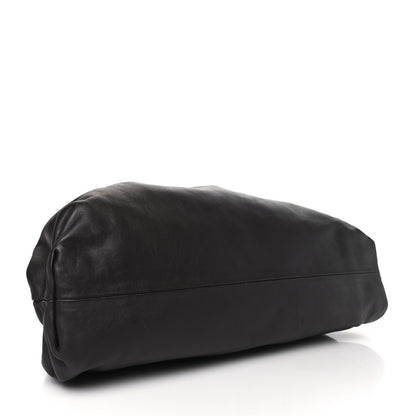 Bottega Veneta Smooth Butter Calf The Pouch Oversized Clutch Fondant 4 of 10