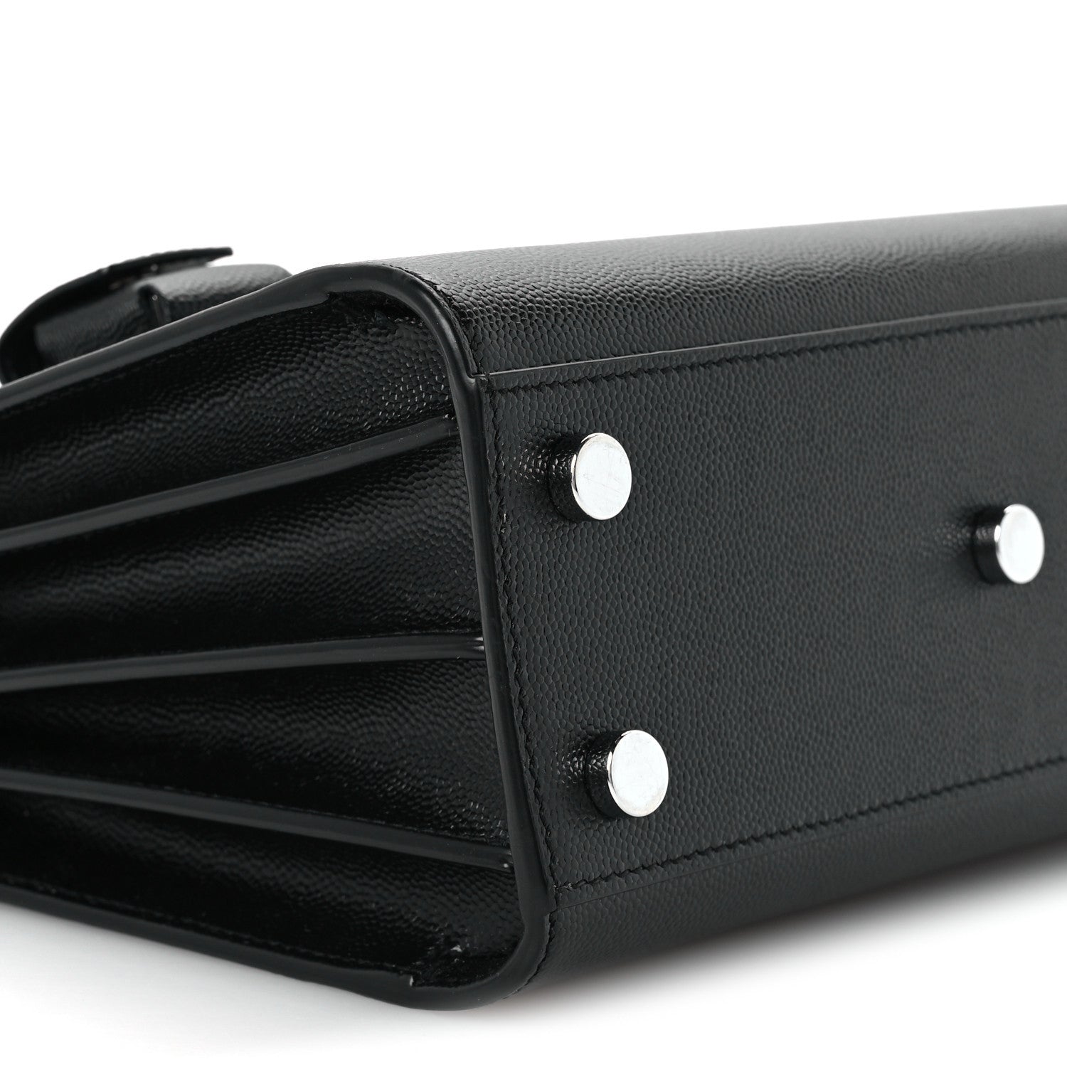 Saint Laurent Grain de Poudre Nano Sac De Jour Black 9 of 10