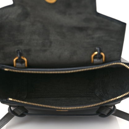 Celine Grained Calfskin Nano Belt Bag Grey 5 of 9