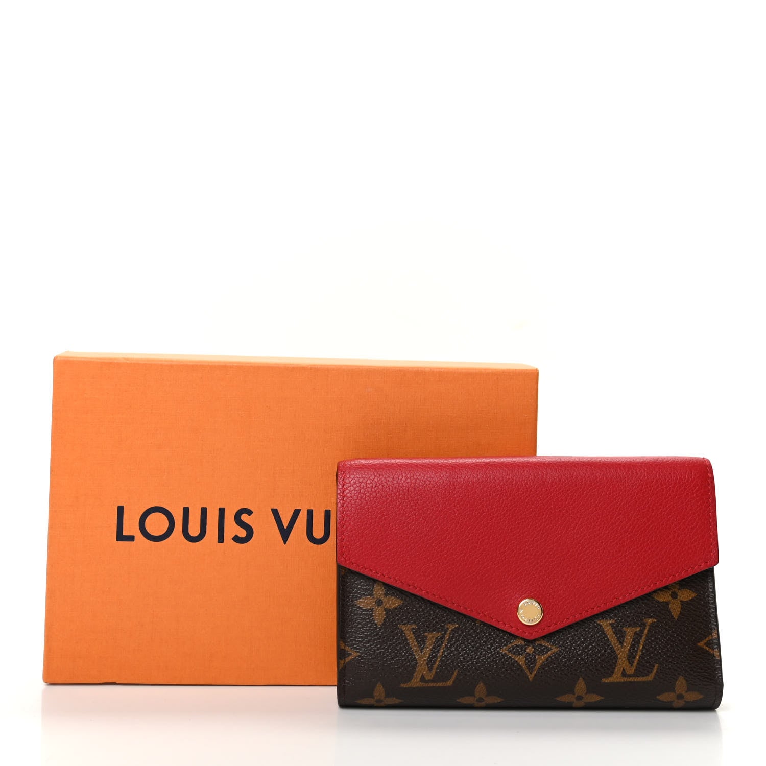 Louis Vuitton Monogram Pallas Compact Wallet Cherry 8 of 8