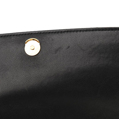 Saint Laurent Lambskin Quilted Victoire Shoulder Bag Black 12 of 13