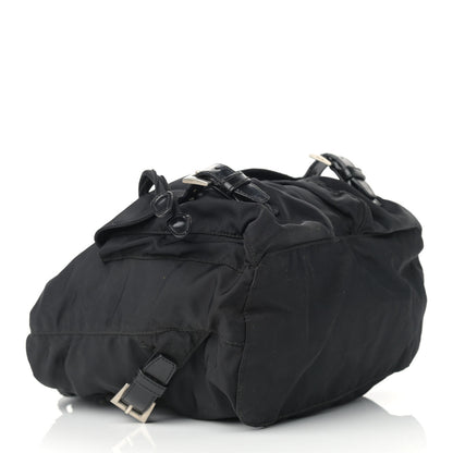 Prada Nylon Vela Medium Backpack Black 4 of 13