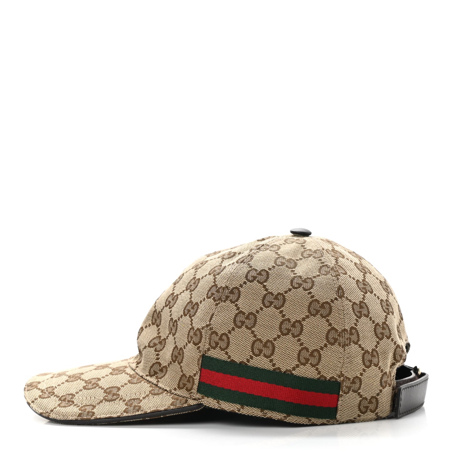 Monogram Web Baseball Hat S Beige Cocoa