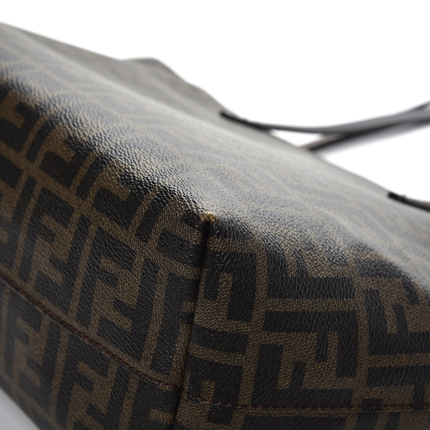Zucca Spalmati Small Roll Tote Tobacco Moro