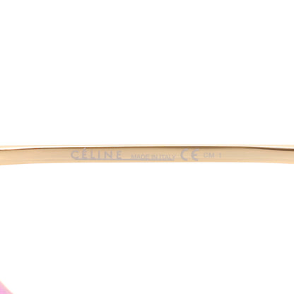 Celine Metal Sunglasses CL 41808/S Gold Pink 6 of 7