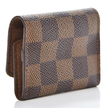 Louis Vuitton Damier Ebene Cufflinks Case 3 of 7