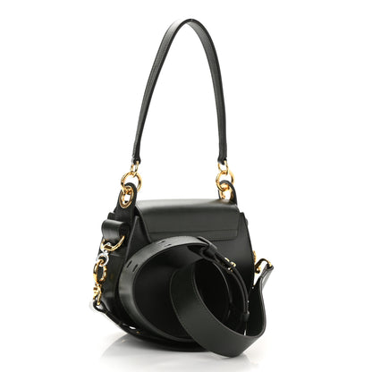 Chloe Calfskin Suede Small Tess Bag Night Forest 3 of 9