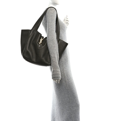 Saint Laurent Grained Deerskin Bea Tote Musk 2 of 10