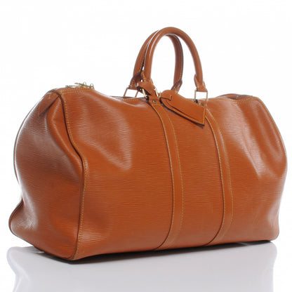 Louis Vuitton Epi Keepall 45 Cipango 3 of 10