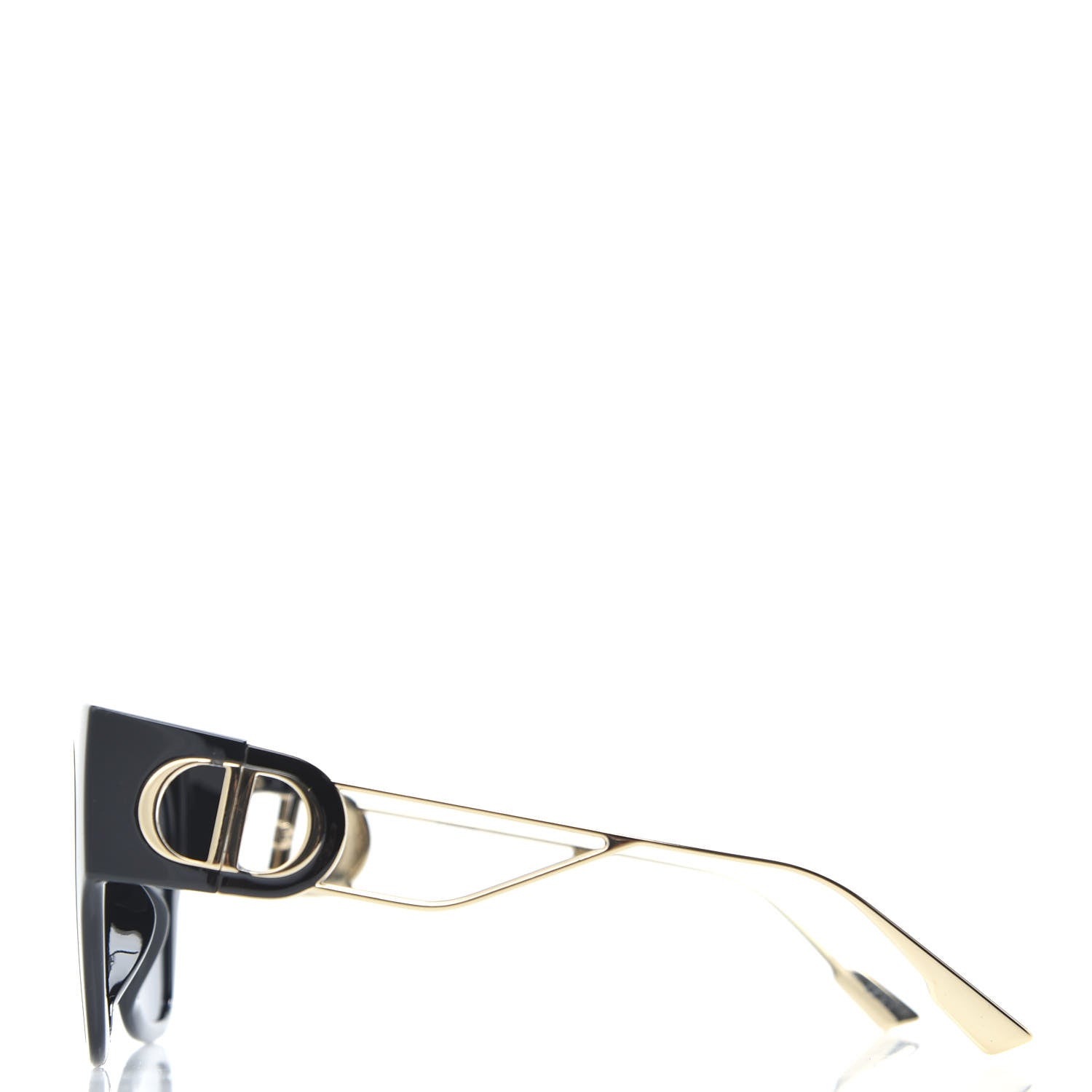 Christian Dior Rectangular 30 Montaigne 1 Sunglasses Black 2 of 9