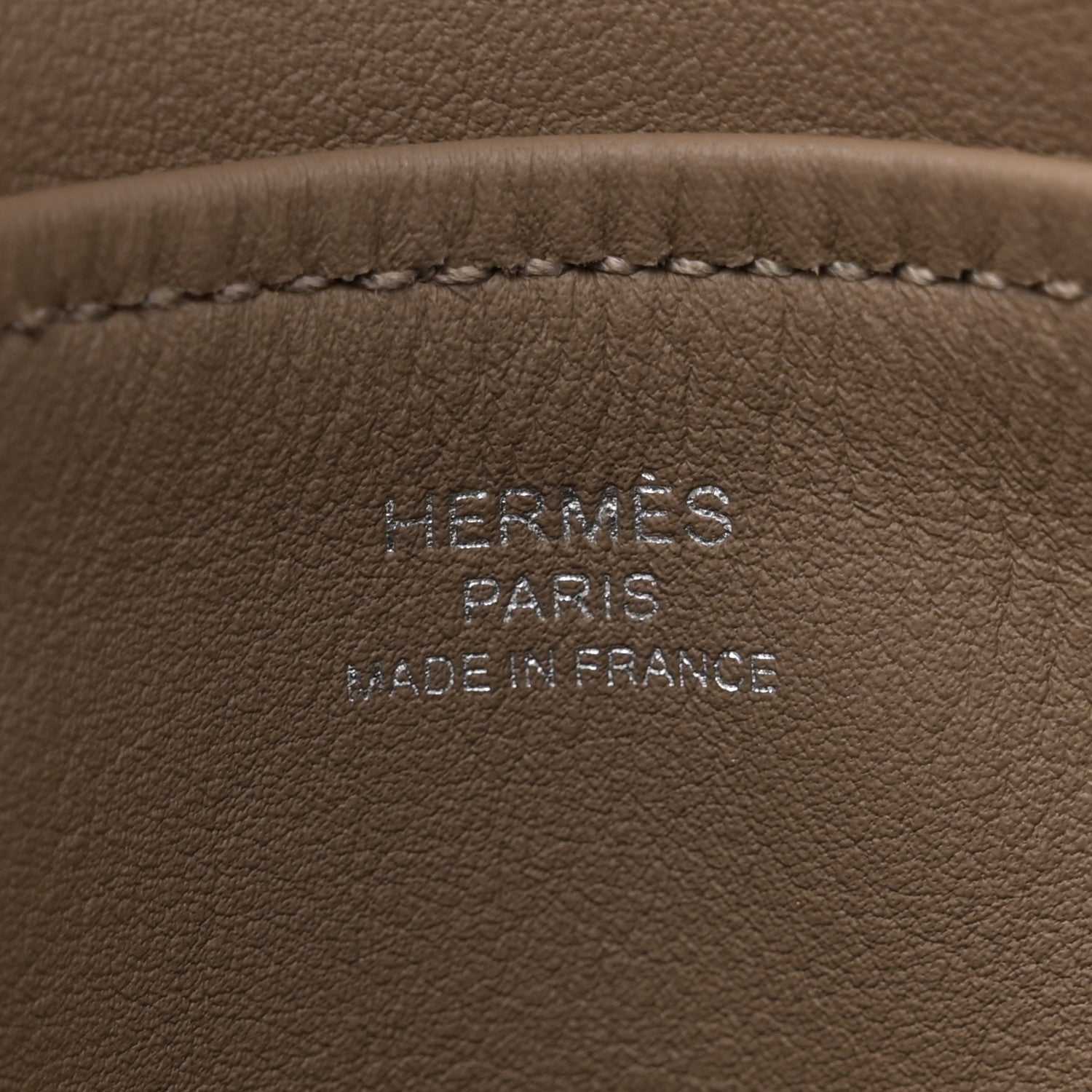 Hermes Veau Grizzly Swift Mini Lindy 20 Gris Caillou Etoupe 6 of 12