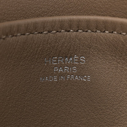 Hermes Veau Grizzly Swift Mini Lindy 20 Gris Caillou Etoupe 6 of 12