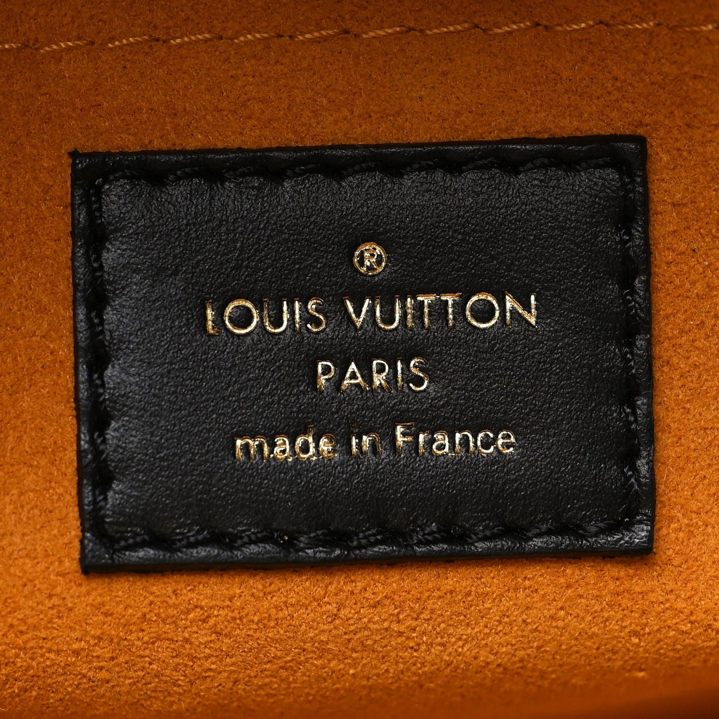 Calfskin Monogram Tufting On My Side Black