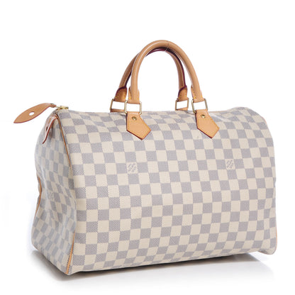 Louis Vuitton Damier Azur Speedy 35 3 of 7