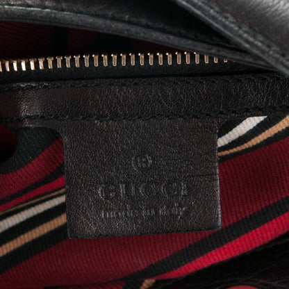 Gucci Calfskin Medium Britt Hobo Black 6 of 7
