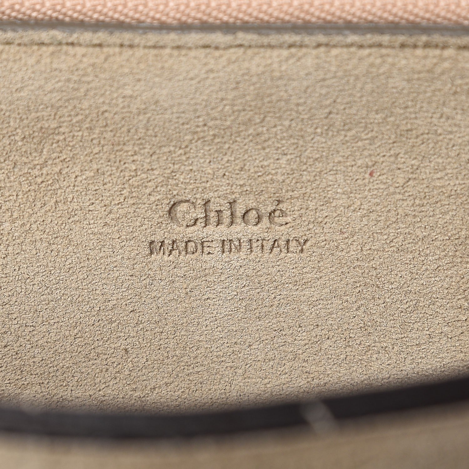 Chloe Python Suede Medium Faye Shoulder Bag Tannish Red 6 of 7