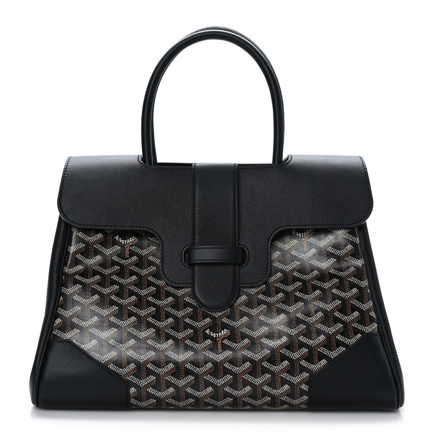 Goyard Goyardine Saigon Tote Black 1 of 10