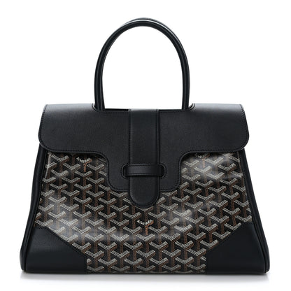 Goyard Goyardine Saigon Tote Black 1 of 10