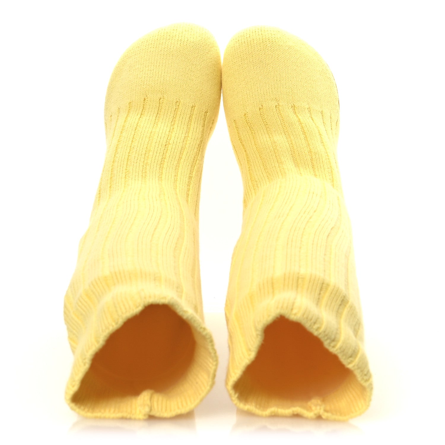Bottega Veneta Cotton Knit Atomic Boots 40 Lemonade 2 of 11