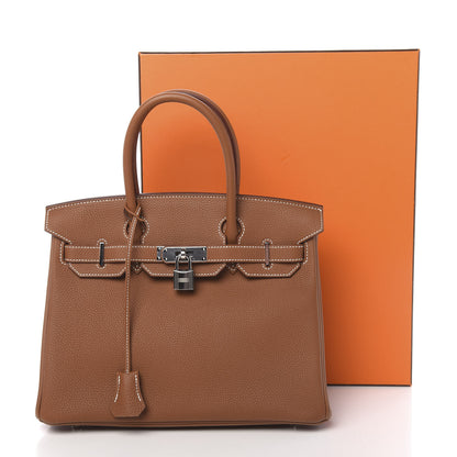 Hermes Togo Birkin 30 Gold 38 of 38