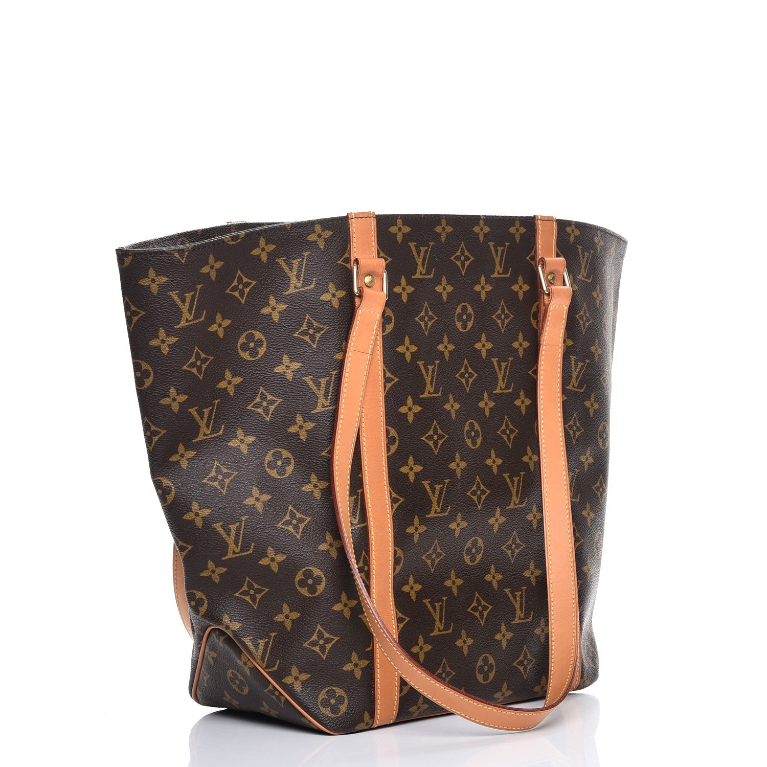 Louis Vuitton Monogram Sac Shopping Tote 3 of 9