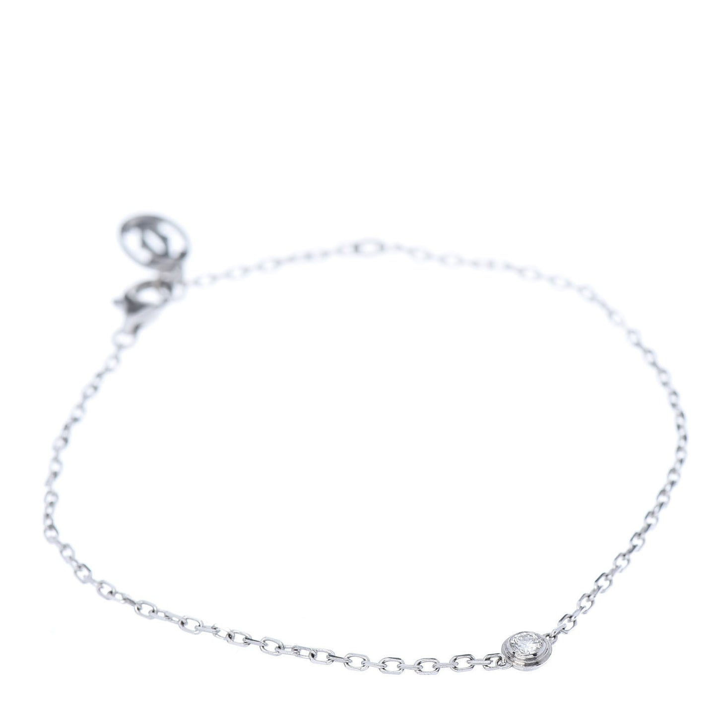 18K White Gold Diamond SM D'Amour Bracelet